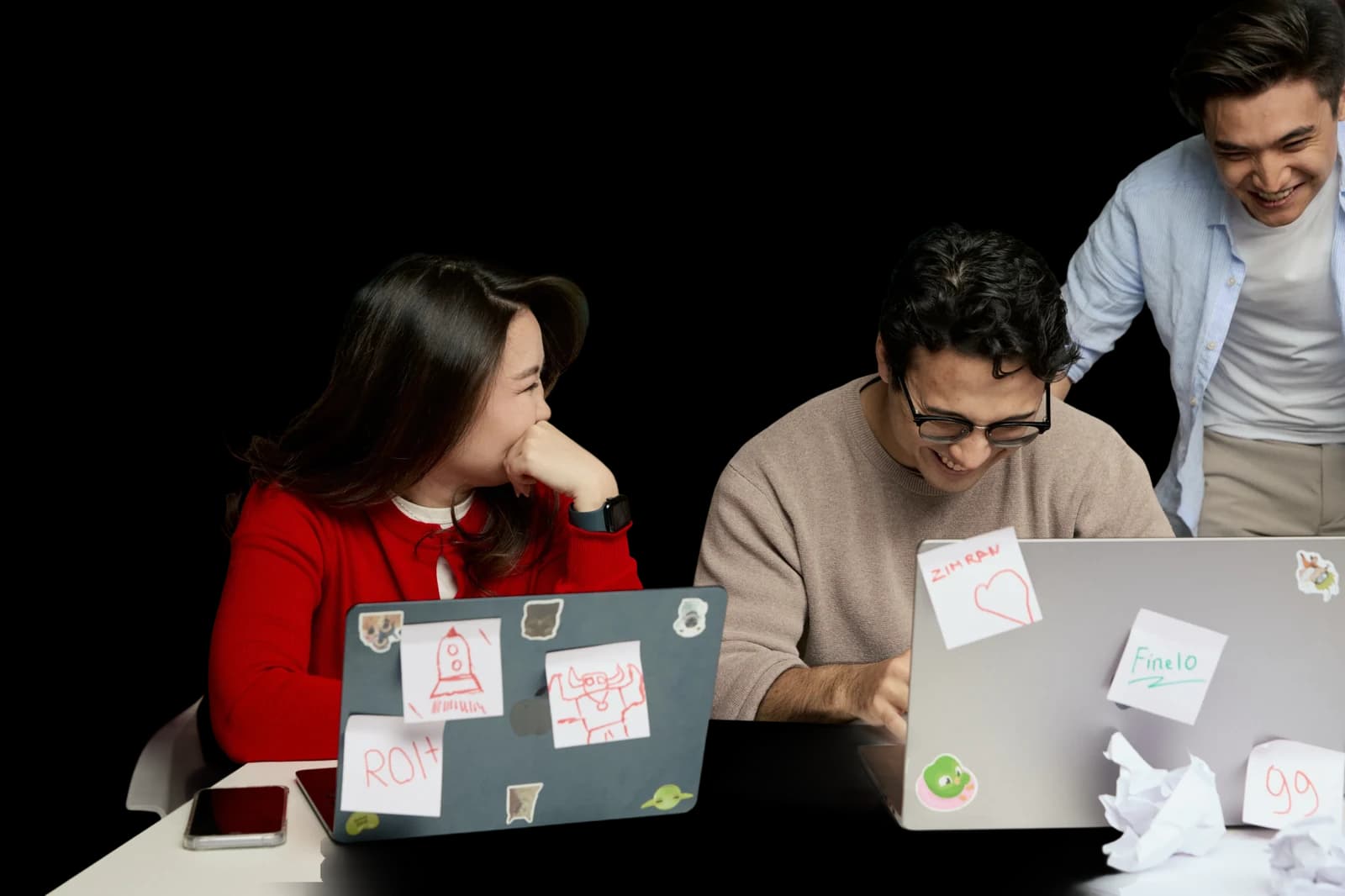 Zimran colleagues building products together